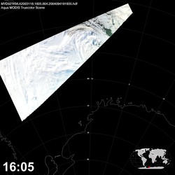 Level 1B Image at: 1605 UTC