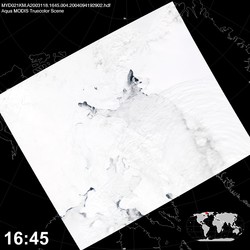 Level 1B Image at: 1645 UTC