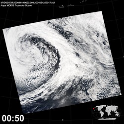 Level 1B Image at: 0050 UTC