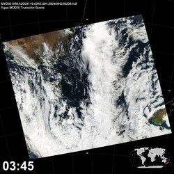 Level 1B Image at: 0345 UTC