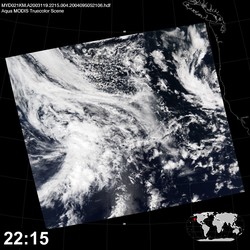 Level 1B Image at: 2215 UTC