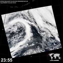 Level 1B Image at: 2355 UTC