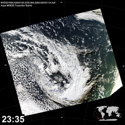 Level 1B Image at: 2335 UTC