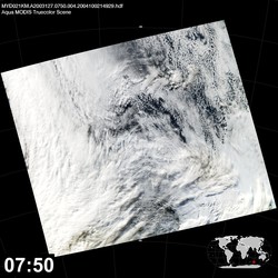 Level 1B Image at: 0750 UTC