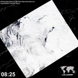 Level 1B Image at: 0825 UTC