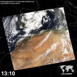 Level 1B Image at: 1310 UTC