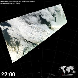 Level 1B Image at: 2200 UTC