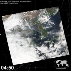 Level 1B Image at: 0450 UTC