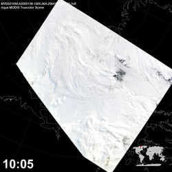 Level 1B Image at: 1005 UTC