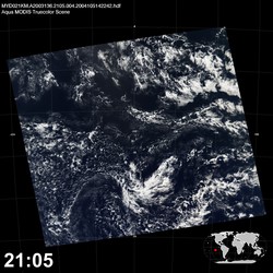 Level 1B Image at: 2105 UTC