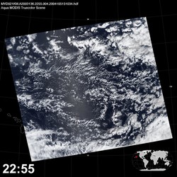 Level 1B Image at: 2255 UTC