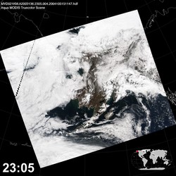 Level 1B Image at: 2305 UTC