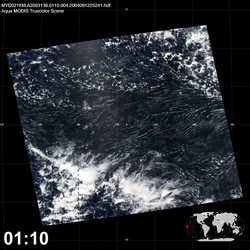 Level 1B Image at: 0110 UTC