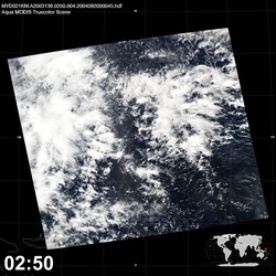 Level 1B Image at: 0250 UTC