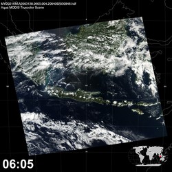 Level 1B Image at: 0605 UTC