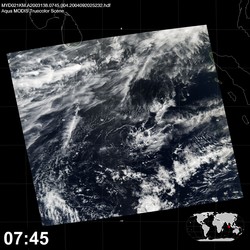 Level 1B Image at: 0745 UTC