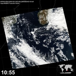 Level 1B Image at: 1055 UTC