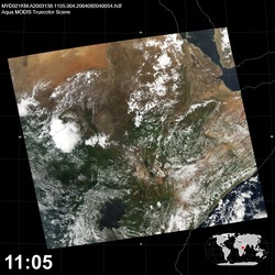 Level 1B Image at: 1105 UTC