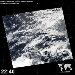 Level 1B Image at: 2240 UTC