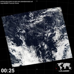 Level 1B Image at: 0025 UTC