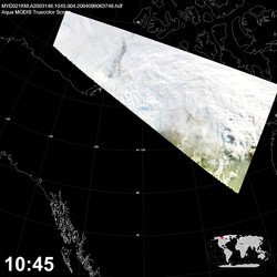 Level 1B Image at: 1045 UTC