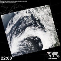 Level 1B Image at: 2200 UTC