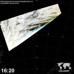 Level 1B Image at: 1620 UTC