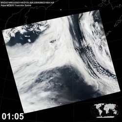 Level 1B Image at: 0105 UTC