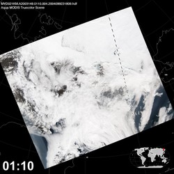 Level 1B Image at: 0110 UTC