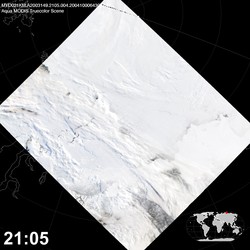 Level 1B Image at: 2105 UTC