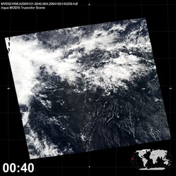 Level 1B Image at: 0040 UTC