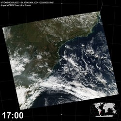 Level 1B Image at: 1700 UTC