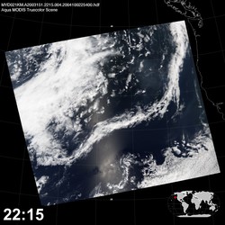 Level 1B Image at: 2215 UTC