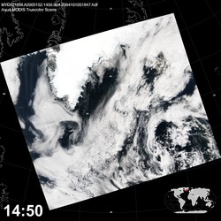 Level 1B Image at: 1450 UTC