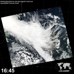 Level 1B Image at: 1645 UTC