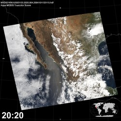 Level 1B Image at: 2020 UTC