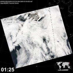 Level 1B Image at: 0125 UTC