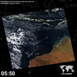 Level 1B Image at: 0550 UTC