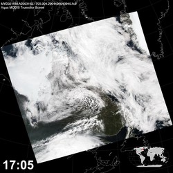 Level 1B Image at: 1705 UTC