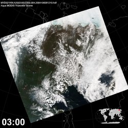 Level 1B Image at: 0300 UTC