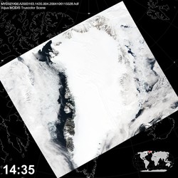 Level 1B Image at: 1435 UTC