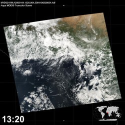 Level 1B Image at: 1320 UTC