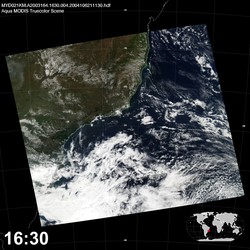 Level 1B Image at: 1630 UTC