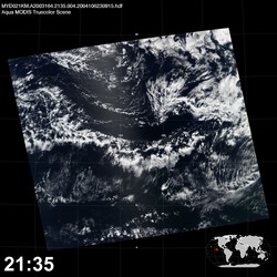 Level 1B Image at: 2135 UTC