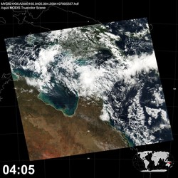 Level 1B Image at: 0405 UTC