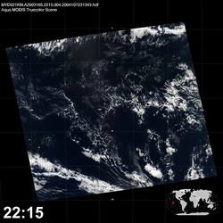 Level 1B Image at: 2215 UTC