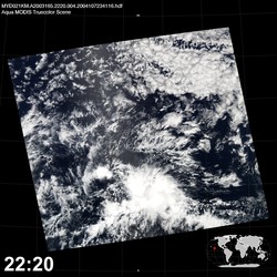 Level 1B Image at: 2220 UTC