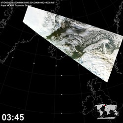 Level 1B Image at: 0345 UTC