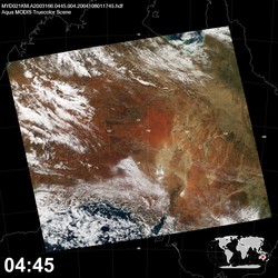 Level 1B Image at: 0445 UTC