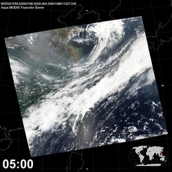 Level 1B Image at: 0500 UTC